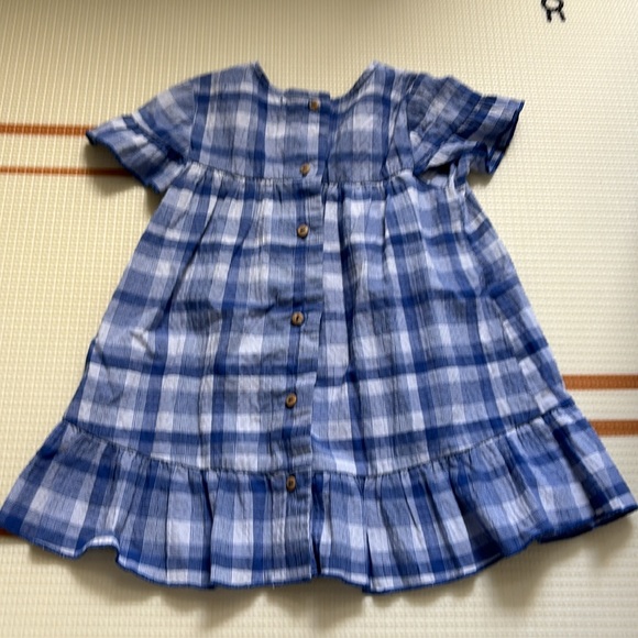 Zara Plaid Dress 12-18M - Picture 2 of 3